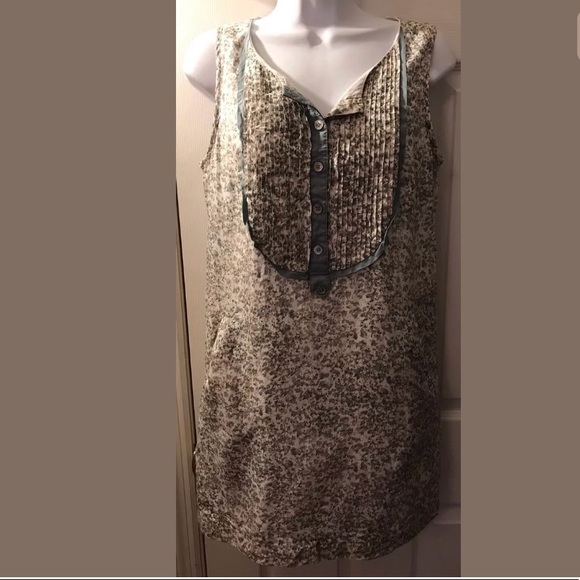 J. CREW Delphinium Dress Mini Floral Silk Cotton Pleated Dainty Flower Pockets - Picture 5 of 9